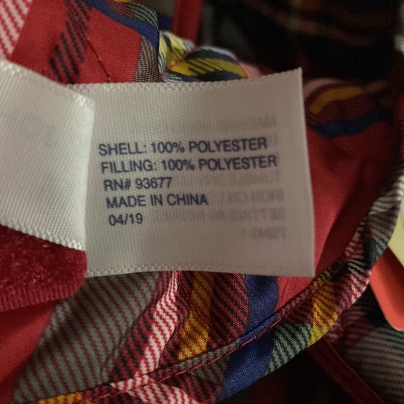 NWT-Plaid Dog Vest Size M - Picture 4 of 6